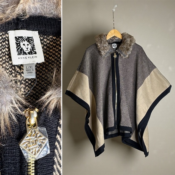 Cape L/XL Anne Klein Size L/XL. New With Tags. - Picture 3 of 9